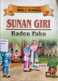 Image of SUNAN GIRI: Raden  Paku